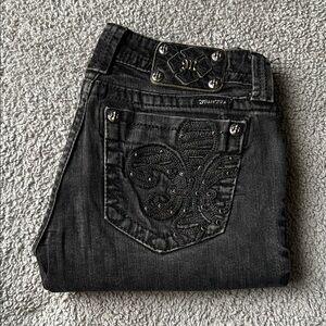Miss Me Fleur De Lis Jeans